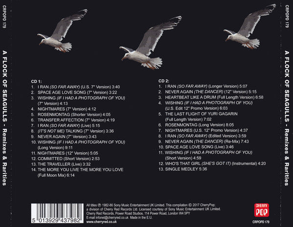 A Flock Of Seagulls : Remixes & Rarities (2xCD, Comp, RM)