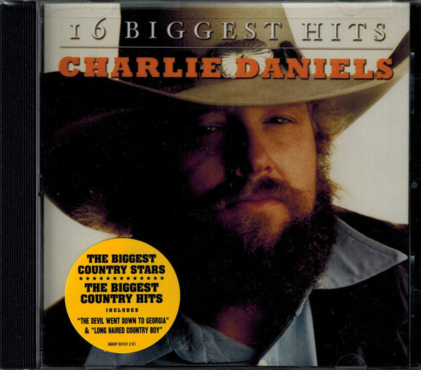 Charlie Daniels : 16 Biggest Hits (CD, Comp, RE)