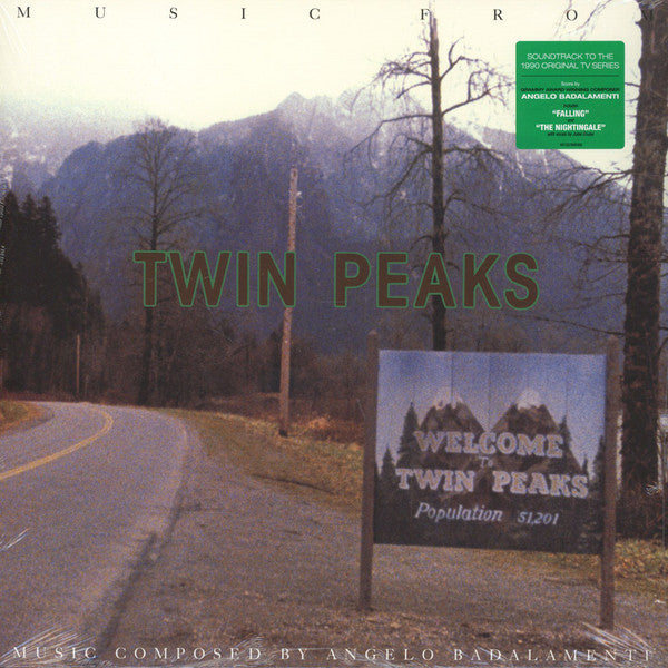 Angelo Badalamenti : Music From Twin Peaks (LP,Album,Reissue)