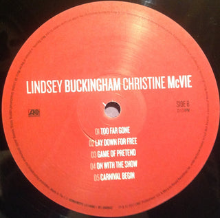 Lindsey Buckingham, Christine McVie : Lindsey Buckingham Christine McVie (LP, Album)