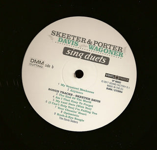 Porter Wagoner And Skeeter Davis : Skeeter Davis & Porter Wagoner Sing Duets (LP, Album, RE, RM)