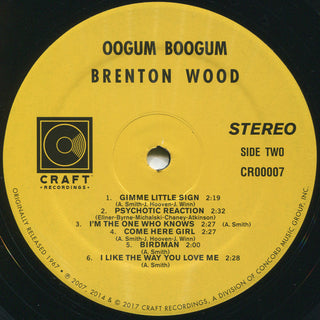 Brenton Wood : Oogum Boogum (LP, Album, RE, RM)