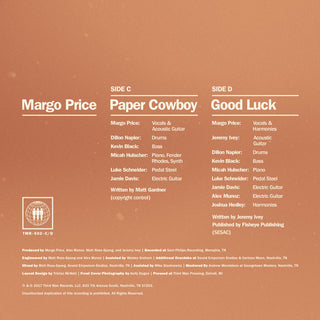 Margo Price : Paper Cowboy (7", EP)