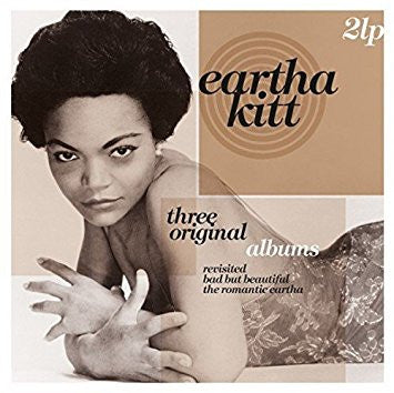 Eartha Kitt : Three Original Albums: Revisited / Bad But Beautiful / The Romantic Eartha (LP,Compilation,Remastered)