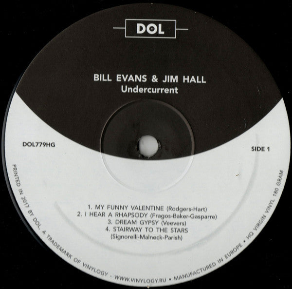 Bill Evans - Jim Hall : Undercurrent (LP,Album,Reissue)