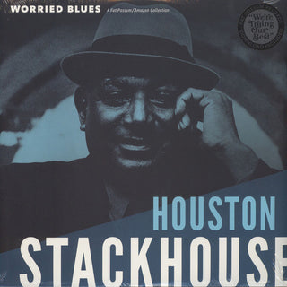 Houston Stackhouse : Worried Blues (LP, Album, RE)