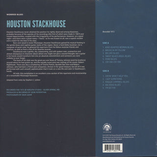 Houston Stackhouse : Worried Blues (LP, Album, RE)