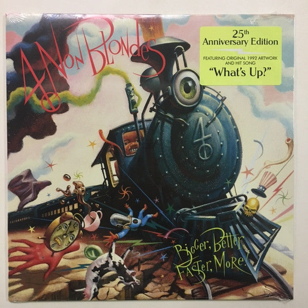 4 Non Blondes : Bigger, Better, Faster, More! (LP, Album, RE, 25t)