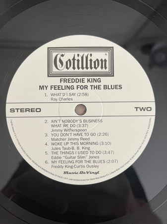 Freddie King : My Feeling For The Blues (LP, Album, RE, 180)