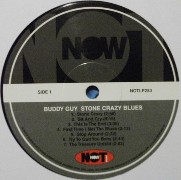 Buddy Guy : Stone Crazy Blues (LP,Compilation)