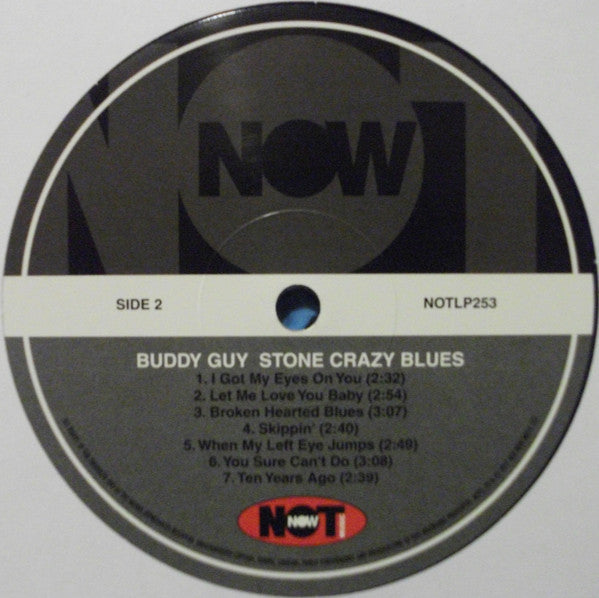 Buddy Guy : Stone Crazy Blues (LP,Compilation)