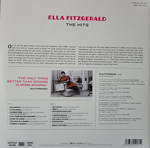 Ella Fitzgerald : The Hits (LP, Comp, Gat)