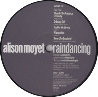 Alison Moyet : Raindancing (LP, Album, RE, RM, 180)