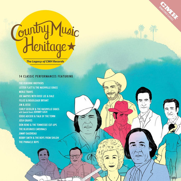 Various : Country Music Heritage: The Legacy Of CMH Records (LP, Comp, RM, Gat)