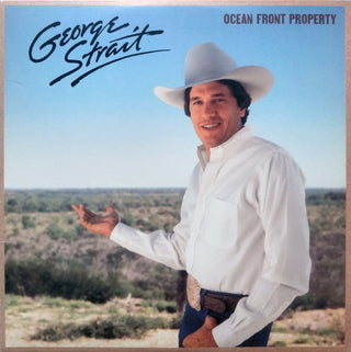 George Strait : Ocean Front Property (LP, Album, RE)