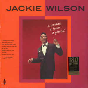 Jackie Wilson : A Woman, A Lover, A Friend (LP, Album, Ltd, RE, 180)