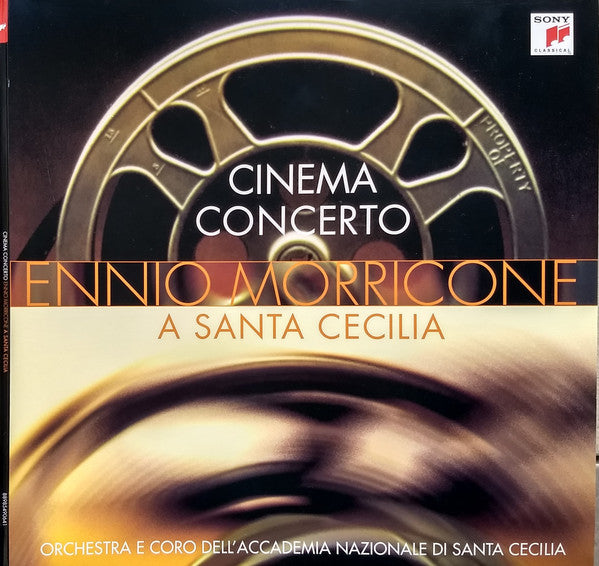 Ennio Morricone, Orchestra dell'Accademia Nazionale di Santa Cecilia & Coro dell'Accademia Nazionale di Santa Cecilia : Cinema Concerto A Santa Cecilia (LP,Reissue,Stereo)