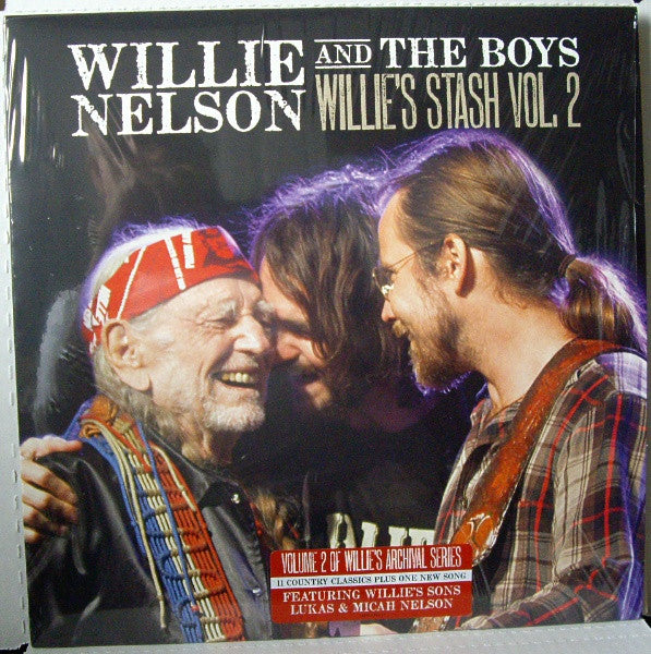 Willie Nelson : Willie Nelson And The Boys - Willie's Stash Vol. 2 (LP, Album)