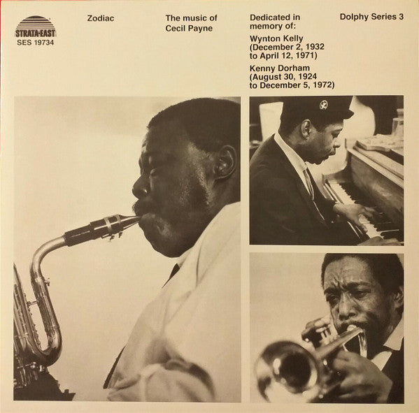 Cecil Payne : Zodiac (The Music Of Cecil Payne) (LP, Album, Ltd, RE, RM)