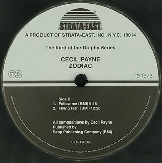 Cecil Payne : Zodiac (The Music Of Cecil Payne) (LP, Album, Ltd, RE, RM)