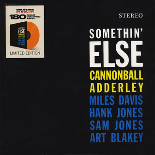 Cannonball Adderley, Miles Davis, Hank Jones, Sam Jones, Art Blakey : Somethin' Else (LP,Album,Limited Edition,Reissue,Stereo)