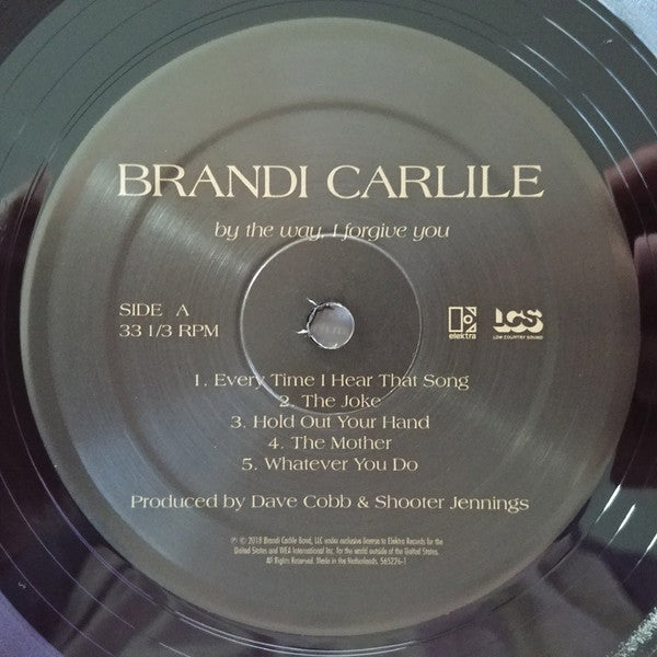 Brandi Carlile : By The Way, I Forgive You (LP, Album, Gat)