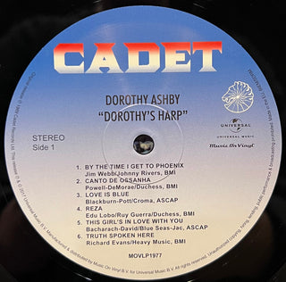 Dorothy Ashby : Dorothy's Harp (LP,Album,Reissue,Stereo)