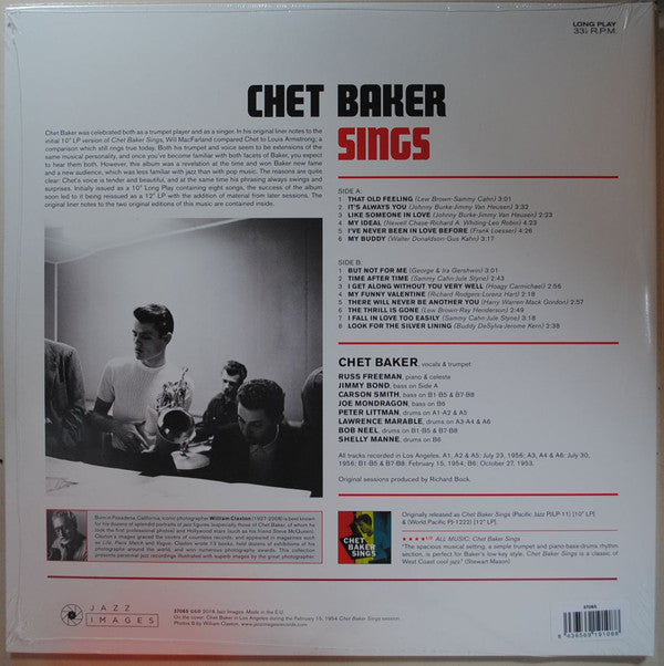 Chet Baker : Chet Baker Sings (LP,Album,Limited Edition,Reissue)