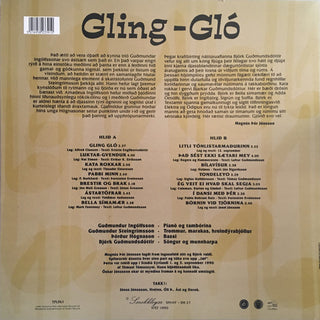 Björk Guðmundsdóttir & Tríó Guðmundar Ingólfssonar : Gling-Gló (LP, Album, RE)