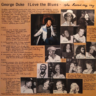 George Duke : I Love The Blues, She Heard My Cry (LP, Album, RE, RM)