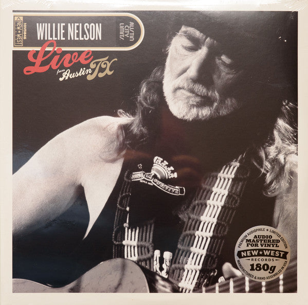 Willie Nelson : Live From Austin TX (LP,Album,Reissue)