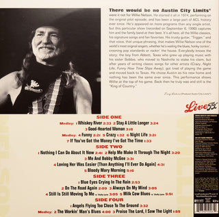 Willie Nelson : Live From Austin TX (LP,Album,Reissue)