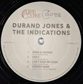 Durand Jones & The Indications : Durand Jones & The Indications  (LP,Album,Reissue,Stereo)