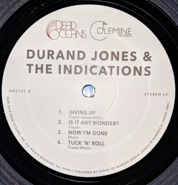 Durand Jones & The Indications : Durand Jones & The Indications  (LP,Album,Reissue,Stereo)