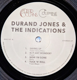 Durand Jones & The Indications : Durand Jones & The Indications  (LP,Album,Reissue,Stereo)