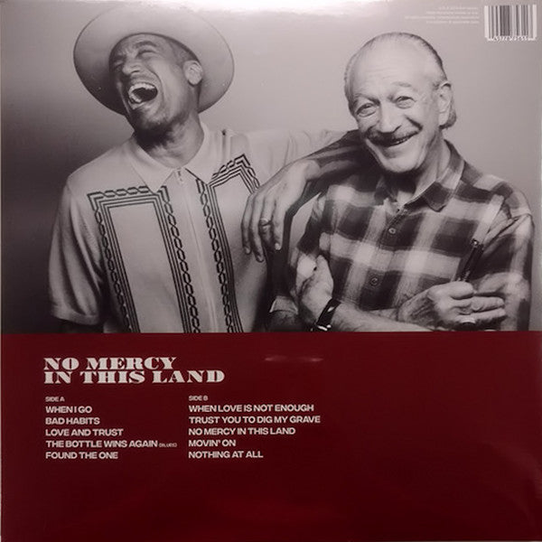 Ben Harper And Charlie Musselwhite : No Mercy In This Land (LP, Album, 180)