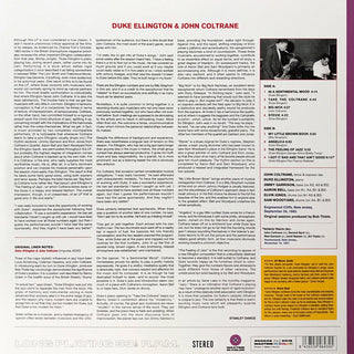 Duke Ellington & John Coltrane : Duke Ellington & John Coltrane (LP,Album,Limited Edition,Reissue,Remastered)