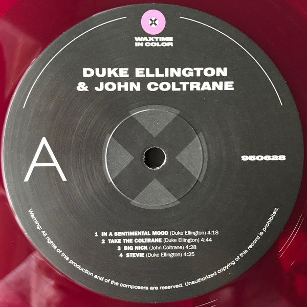 Duke Ellington & John Coltrane : Duke Ellington & John Coltrane (LP,Album,Limited Edition,Reissue,Remastered)