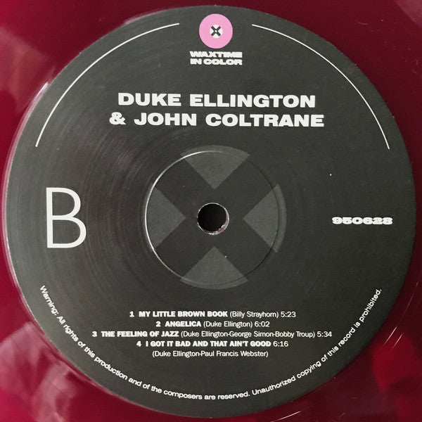 Duke Ellington & John Coltrane : Duke Ellington & John Coltrane (LP,Album,Limited Edition,Reissue,Remastered)