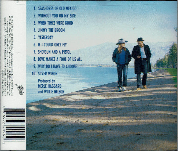 Merle Haggard & Willie Nelson : Seashores Of Old Mexico  (CD, Album, RE)