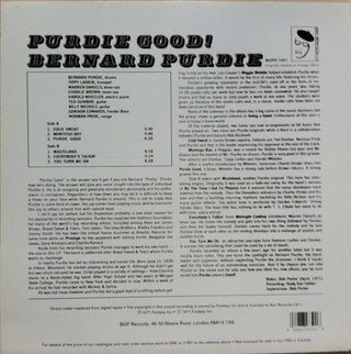 Bernard Purdie : Purdie Good! (LP, Album, RE, Dir)