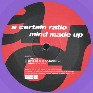 A Certain Ratio : Mind Made Up (LP,45 RPM,Album,Limited Edition,Reissue)