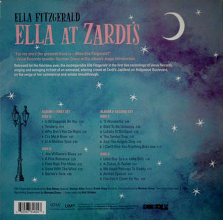 Ella Fitzgerald : Ella At Zardi's (LP,Album)