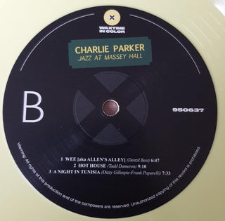 Charlie Parker Featuring Dizzy Gillespie, Bud Powell, Charles Mingus, Max Roach : Jazz At Massey Hall (LP,Album,Limited Edition,Reissue,Remastered)