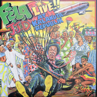 Fela Kuti And Africa 70 : J.J.D (Johnny Just Drop!!) - Live!! At Kalakuta Republik (LP, Album, RE)