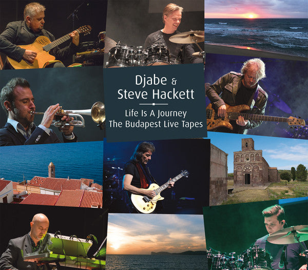 Djabe & Steve Hackett : Life Is A Journey – The Budapest Live Tapes (2xCD, Album + DVD, Album)