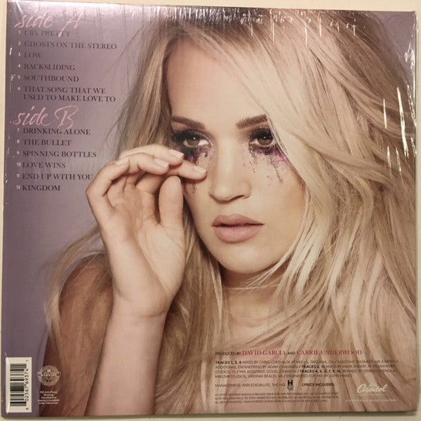 Carrie Underwood : Cry Pretty (LP, Album, Pin)