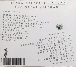 Alpha Steppa & Nai-Jah : The Great Elephant (CD, Album)