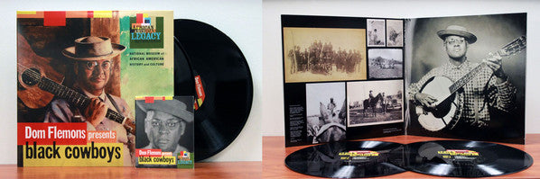 Dom Flemons : Dom Flemons Presents Black Cowboys (2xLP, Album, Ltd, GZ )