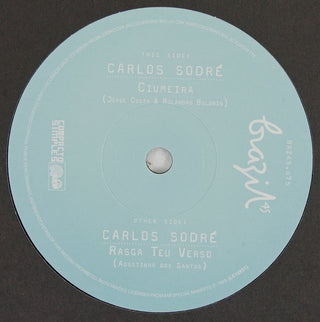 Carlos Sodré : Ciumeira   (7", Single, RE)